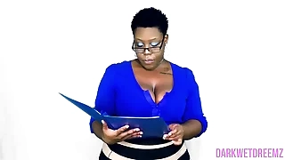 An Open Mouth Policy &vert; Inexperienced Ebony BBW