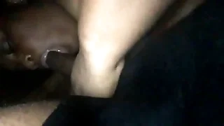 Bbw blowjob sloppy top amateur backseat